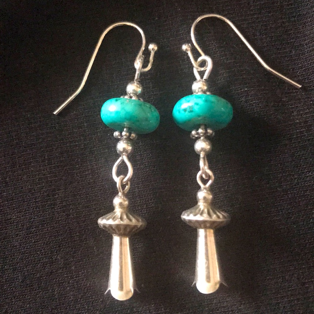 STERLING SILVER BLOSSOM EARRINGS